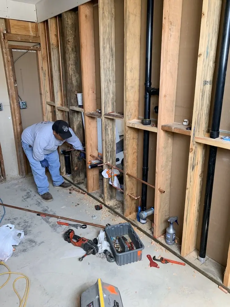 Commercial rough-in plumbing for Water Heater Replacement in Southeast Arcadia